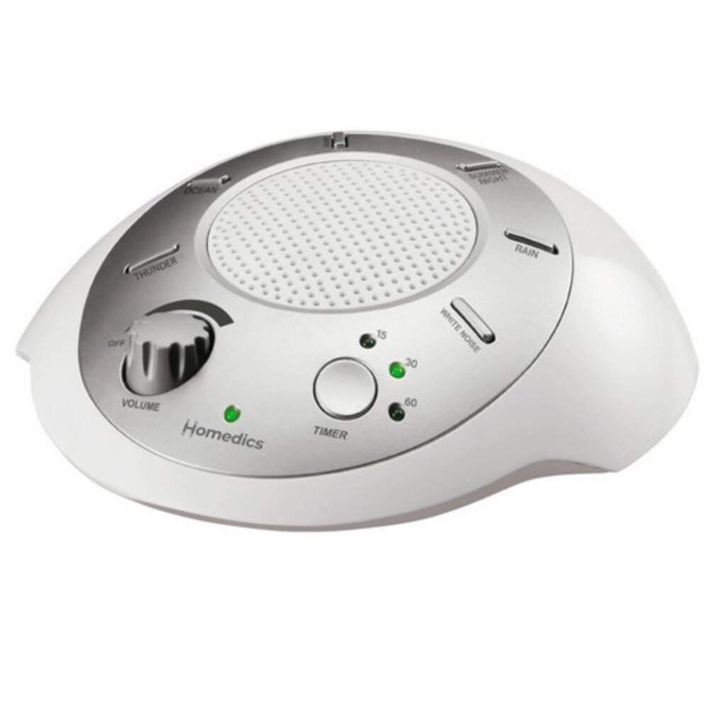 HOMEDICS 100903 White Noise Spa Sound Machine w\ 6 sounds **USED**